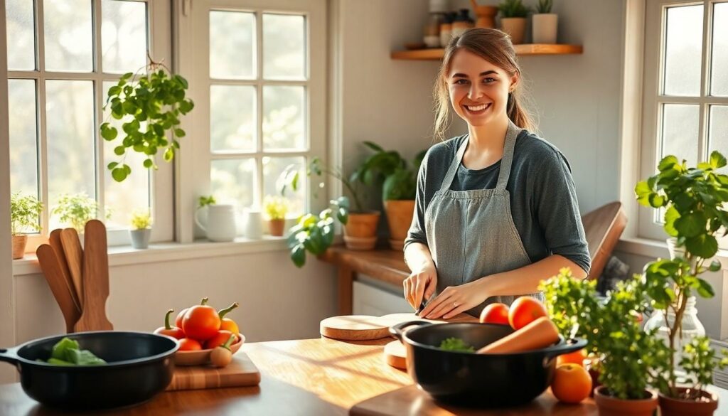 slow living kitchen